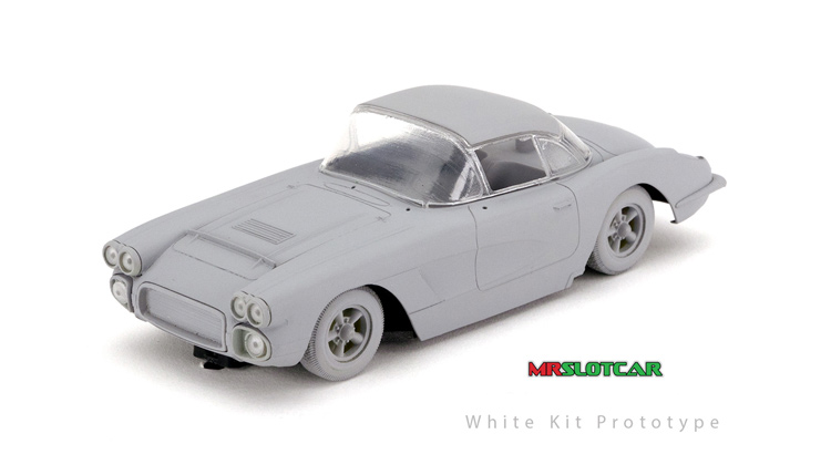 Mr.SlotCar Corvette C1 - white kit